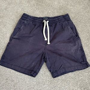 Navy J Crew dock shorts. Men’s small 6’’